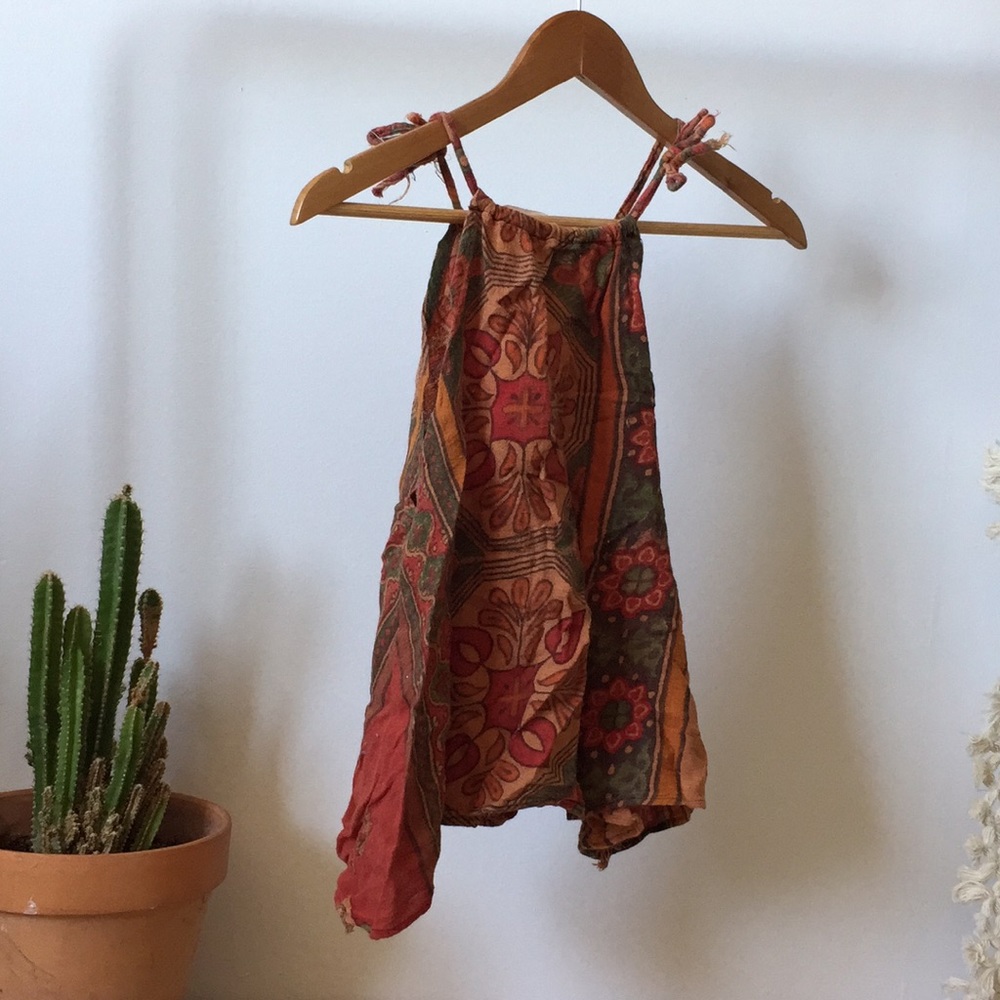 Vintage India printed shirt